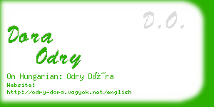 dora odry business card